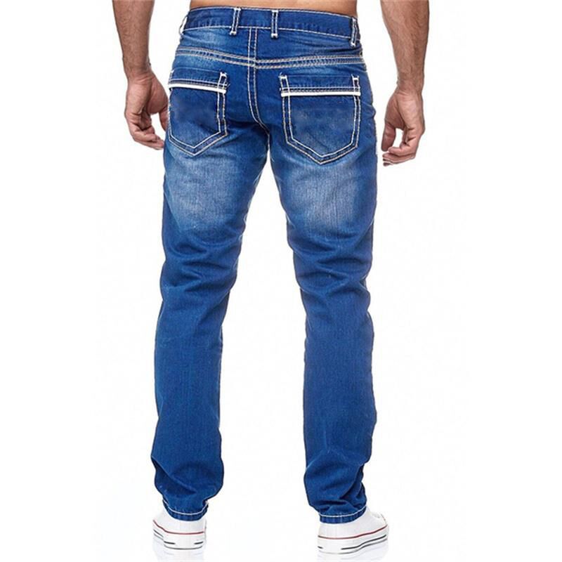 Straight Leg Loose Denim Jeans Streetwear