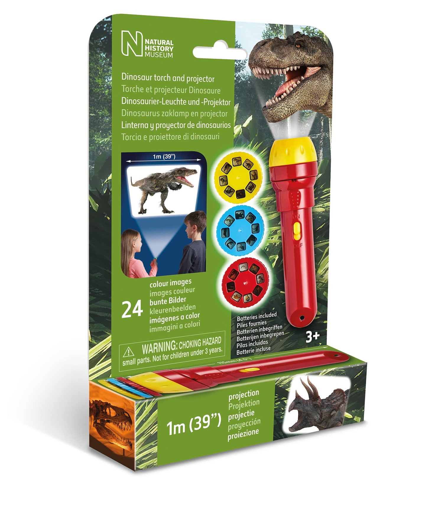 Dinoscope Flashlight & Image Projector - - Toy