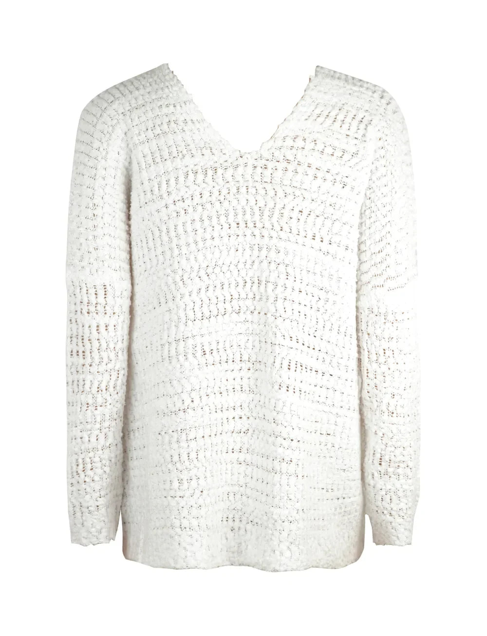 Angel Wings Single Shoulder Long Sleeve Sweater - -