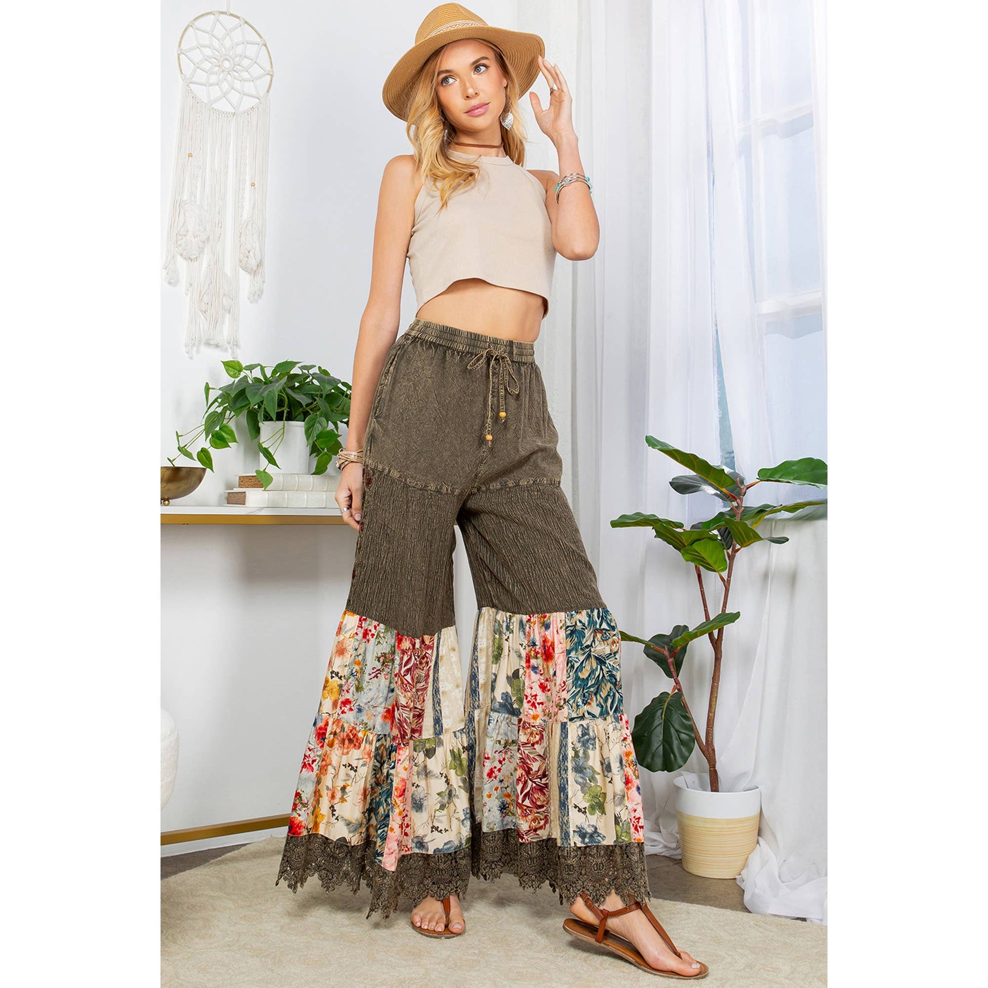 60's Bohemian Bell Bottom Pants- DoodleBug's- {{Product type}}