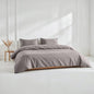 Luxe Australian Sateen Bedding Bundle - Pebble Gray Full - Home - Bed
