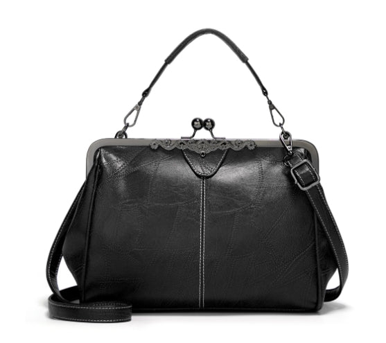 Retro Shoulder Crossbody Bag - - handbag