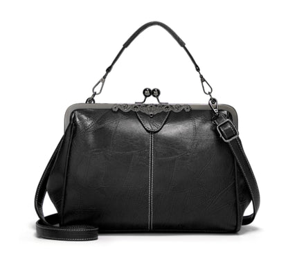 Retro Shoulder Crossbody Bag - - handbag