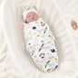 Cotton Baby Swaddle Blanket With Hat Rocket 0-3 Months