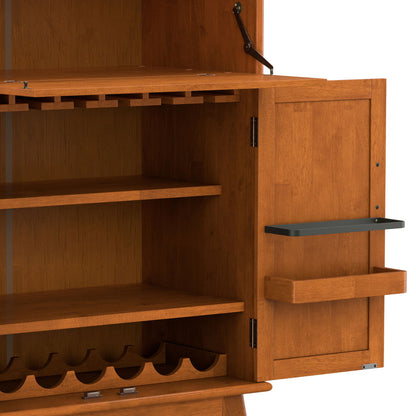 Draper - Mid Century Bar Cabinet- Unique Piece Furniture- {{Product type}}