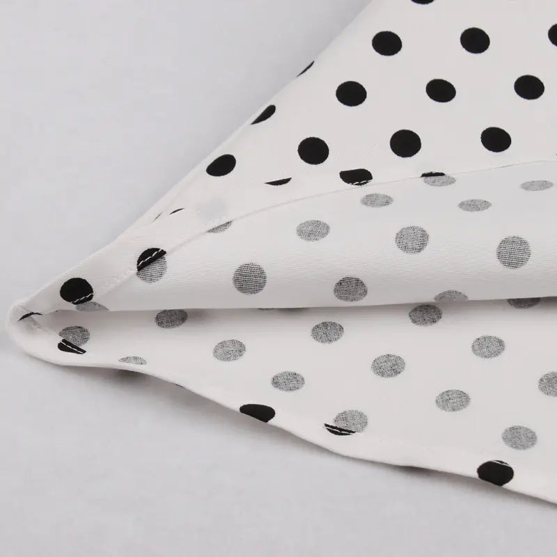 Slim Fit Polka Dot Cami Dress - - dress