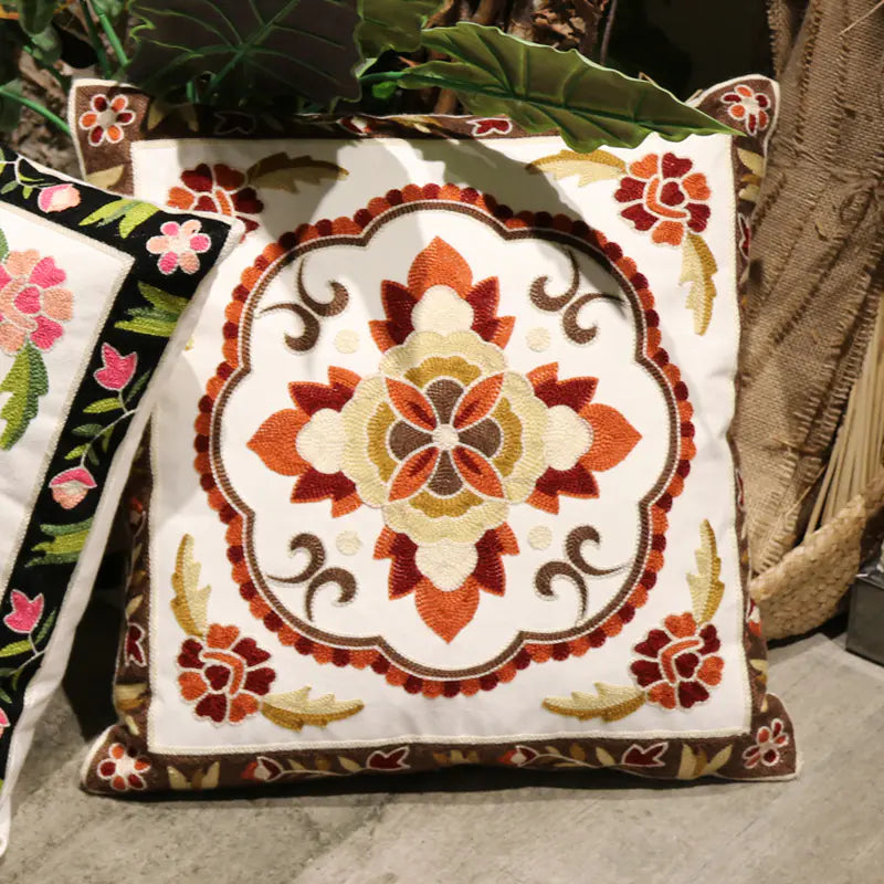 American Cotton Decorative Pillow Cover for Sofa Kia Day Design