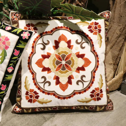 American Cotton Decorative Pillow Cover for Sofa Kia Day Design