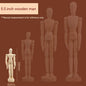 Jointed Doll Drawing Sketch Mannequin Movable Limbs Wooden Hand Body