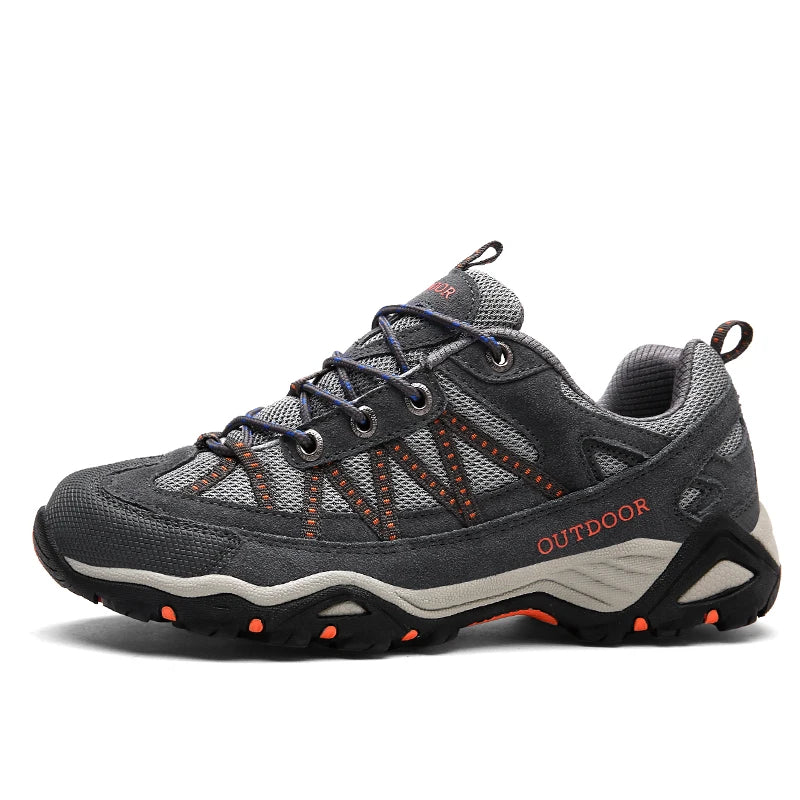 Wear-Resistant Hiking Shoes Non-Slip Climbing Canvas