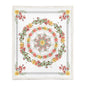 Chinese Floral Flannel Blanket – Soft Printed Throw in Multiple Sizes - 6 Style - Blankets