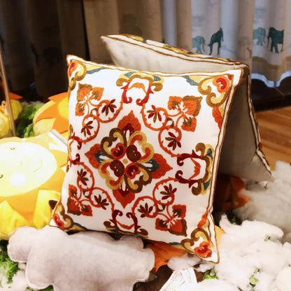 American Cotton Decorative Pillow Cover for Sofa Kia Day Design