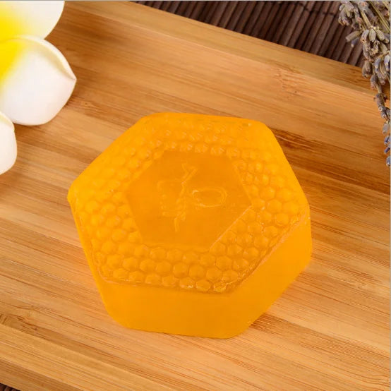 Handmade Beeswax Organic Honey Soap Natural Moisturizing Honey Soap