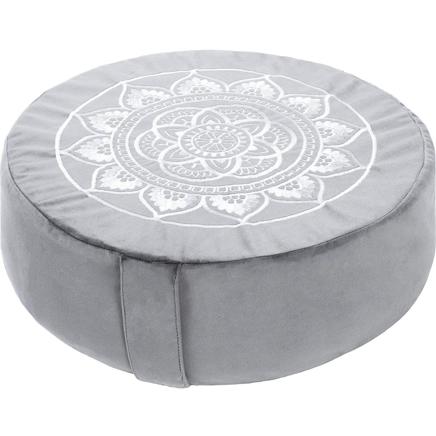 Zafu Meditation & Yoga Floor Cushion - Gray - Meditation Cushions