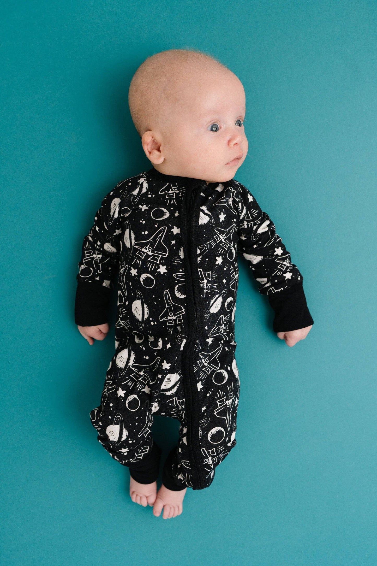 Outer Space Bamboo Sleeper- Emerson+Ivory- {{Product type}}