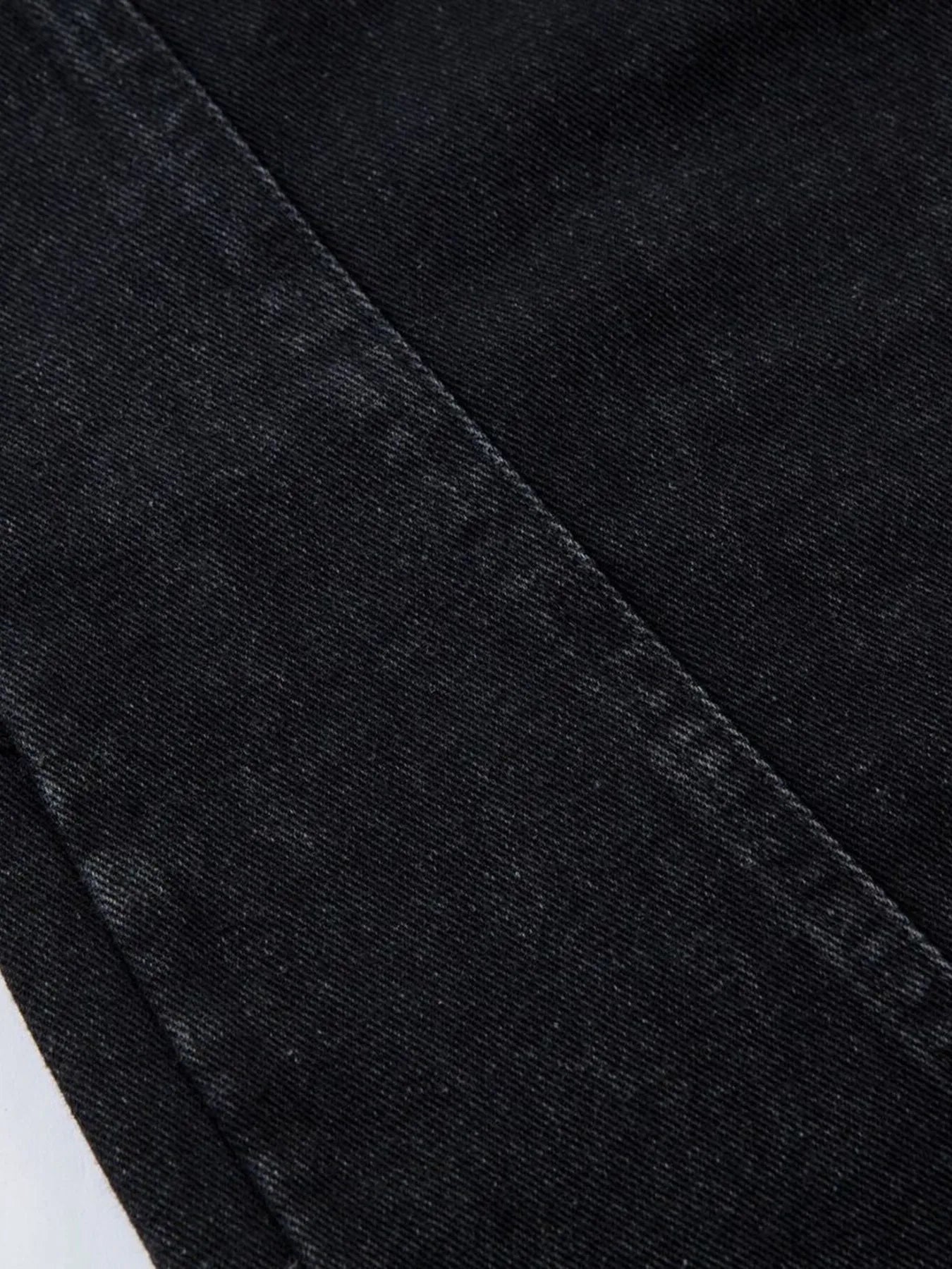 Men's Wide Leg Jeans - -