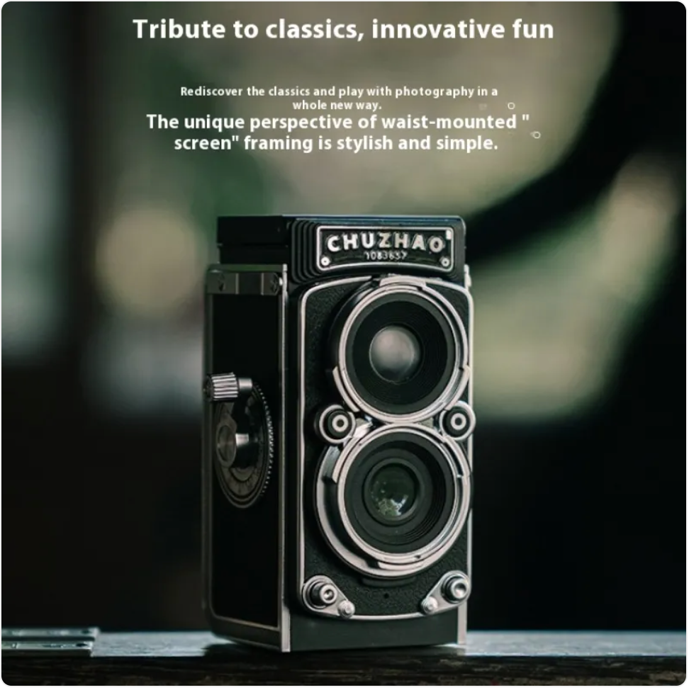 Dual-Reverse Mini Retro Digital Camera - - camera