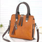 Vintage Tassel Designer Shoulder Bag Brown