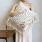 Tassel Cotton Woven Pillow - Kia Day Design