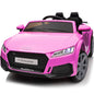 Pink Electric Audi 6V Kids Ride on Car Toy for Toddlers with Remote - n a - electric car