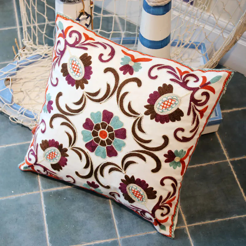American Cotton Decorative Pillow Cover for Sofa Kia Day Design