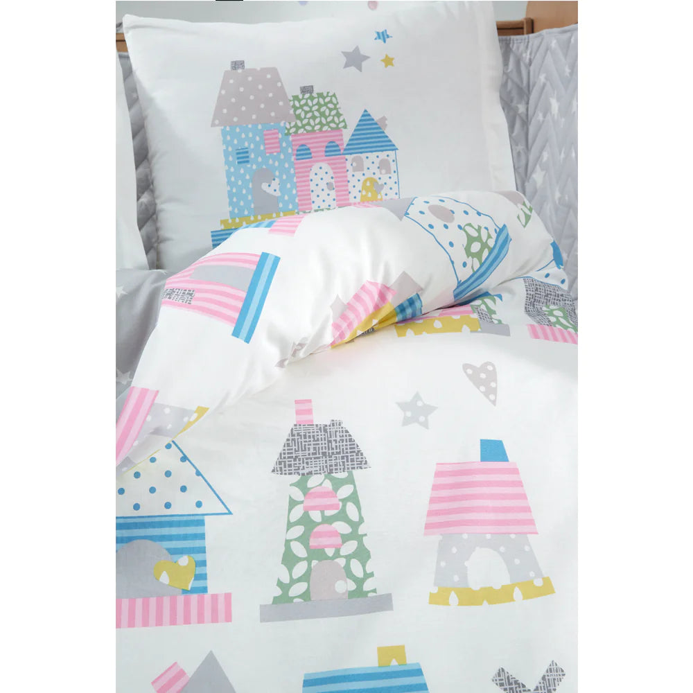 Hobby Felix Pink Baby Duvet Cover Set