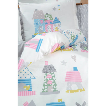 Hobby Felix Pink Baby Duvet Cover Set