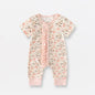 Bamboo Fiber Baby Zippered Romper - Kia Day Design