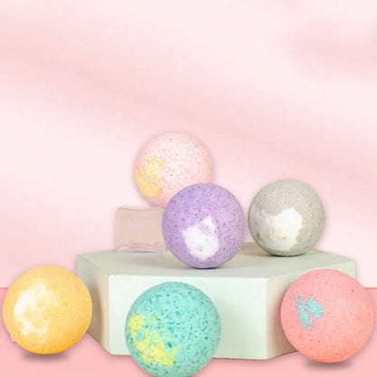 Organic Bath Bomb Set Multicolor 12 Pcs