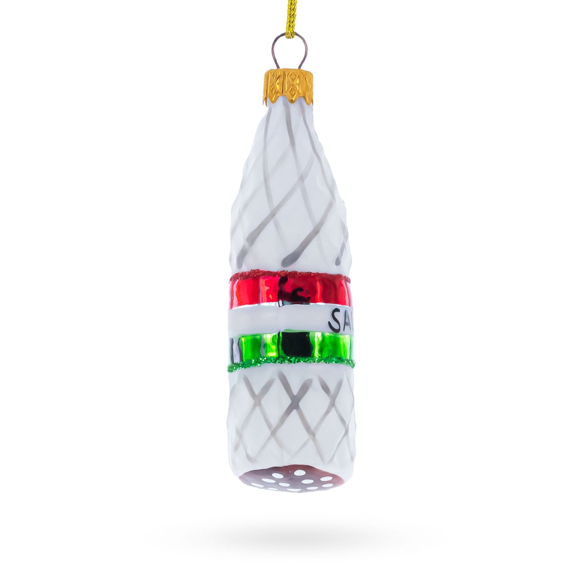 Deli Style Salami Sausage Glass Christmas Ornament- BestPysanky- {{Product type}}