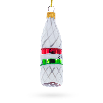 Deli Style Salami Sausage Glass Christmas Ornament- BestPysanky- {{Product type}}