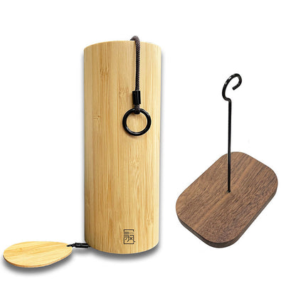 Bamboo Wood Wind Chimes – Zen Garden & Home Meditation Chimes - Snow hanger - Wind Chimes