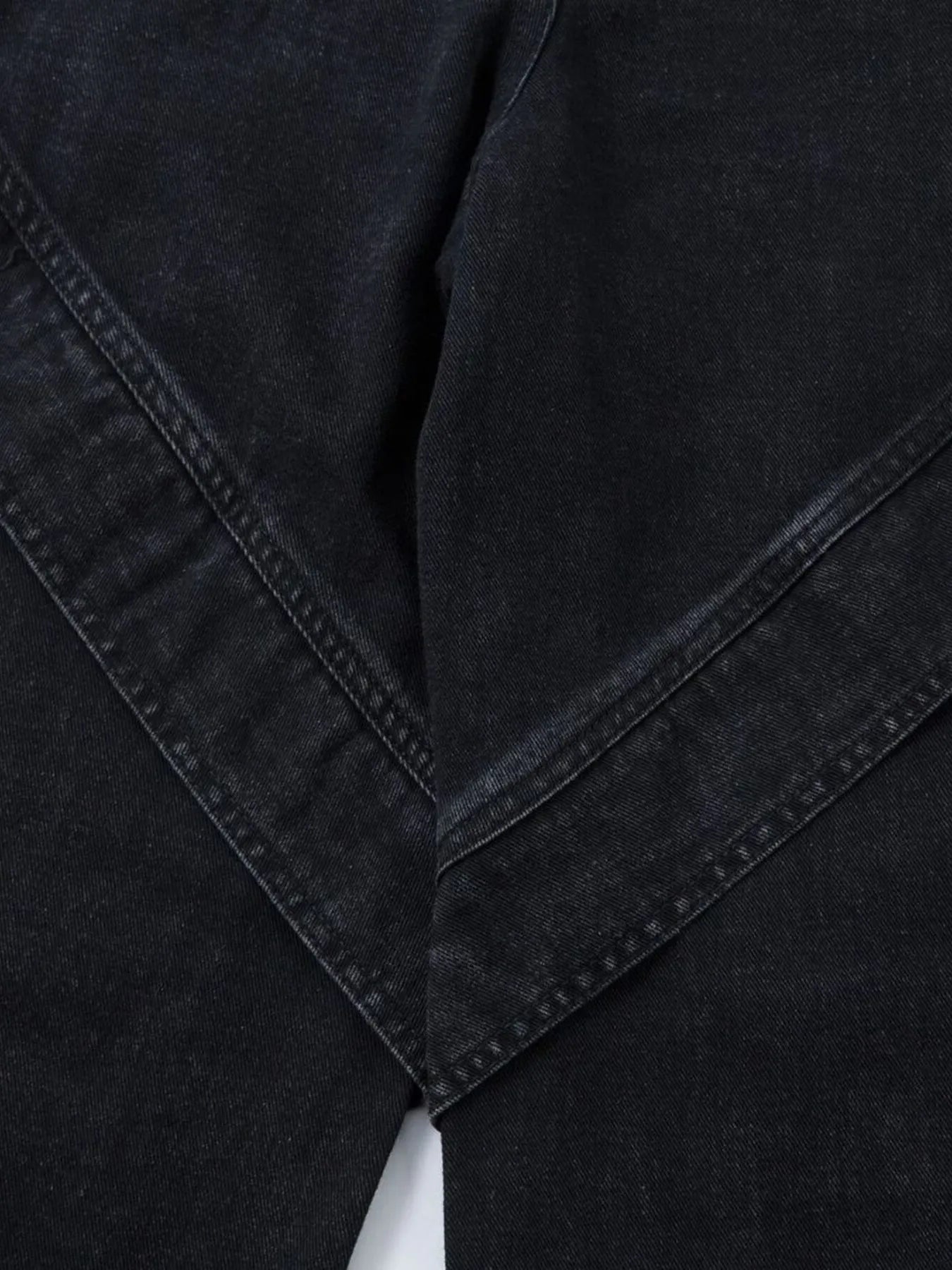 Men's Wide Leg Jeans - -