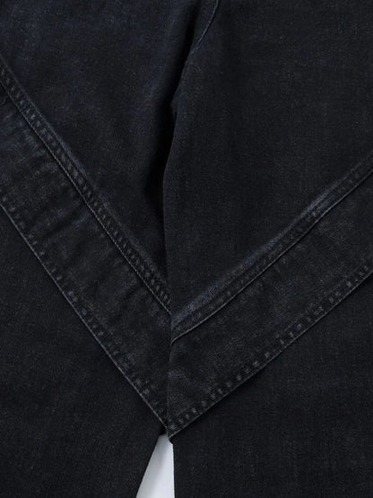 Men's Wide Leg Jeans - -