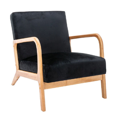 Classic Mid-Century Modern Accent Chairs, Open Framed Armchair With Cushioning- Unique Piece Furniture- {{Product type}}