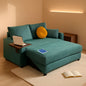 65Inch Sleeper Sofa Bed CorduroyFabric Emerald Green- ShipItFurniture- {{Product type}}
