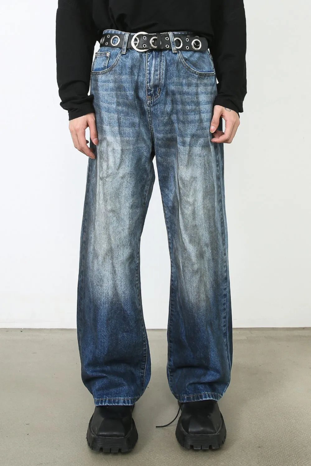 Men's Loose Fit Jeans - Medium -