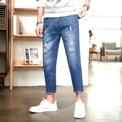Vintage Distressed Denim - - jeans