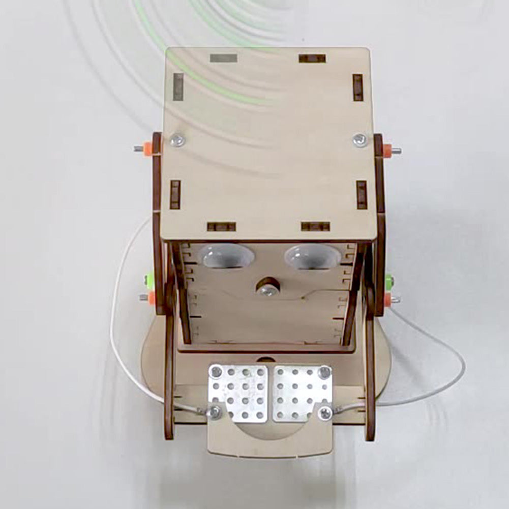Robot Coin-Eating Wooden DIY Model for STEM Education - - STEM Toy