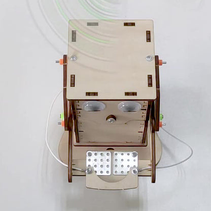 Robot Coin-Eating Wooden DIY Model for STEM Education - - STEM Toy