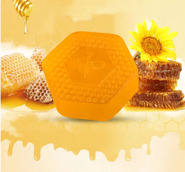 Handmade Beeswax Organic Honey Soap Natural Moisturizing Honey Soap