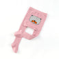 Embroidered Cotton Cartoon Pantyhose for Babies - Pink 12to24 - leggings