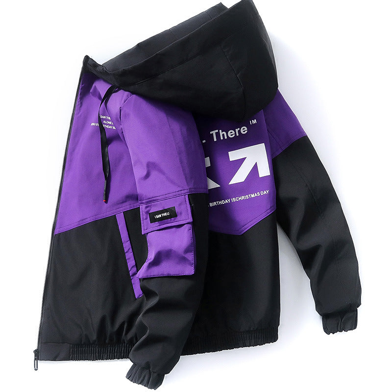 Mens Lightweight Seasonal Jacket - Purple M - jacket