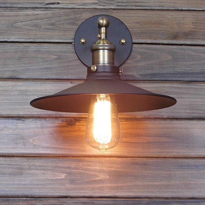 Black Hardwire Vintage Wall Lamp Adjustable Bronze Finish Arm Swing Wall Lights