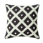 Moroccan Tufted Sphere Pillow - Chic Cushion Case - Black - pillow cover