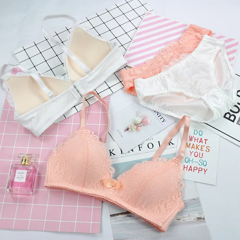 Women Underwear Bra and Panty Set