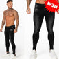 Mens Fit Patchwork Jeans Pants - - jeans