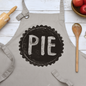 Pie Lover's Cotton Canvas Apron with Pockets - O S Silver - Apron