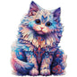 Aeekdook Wooden Ragdoll Cat Puzzle - Large - puzzle