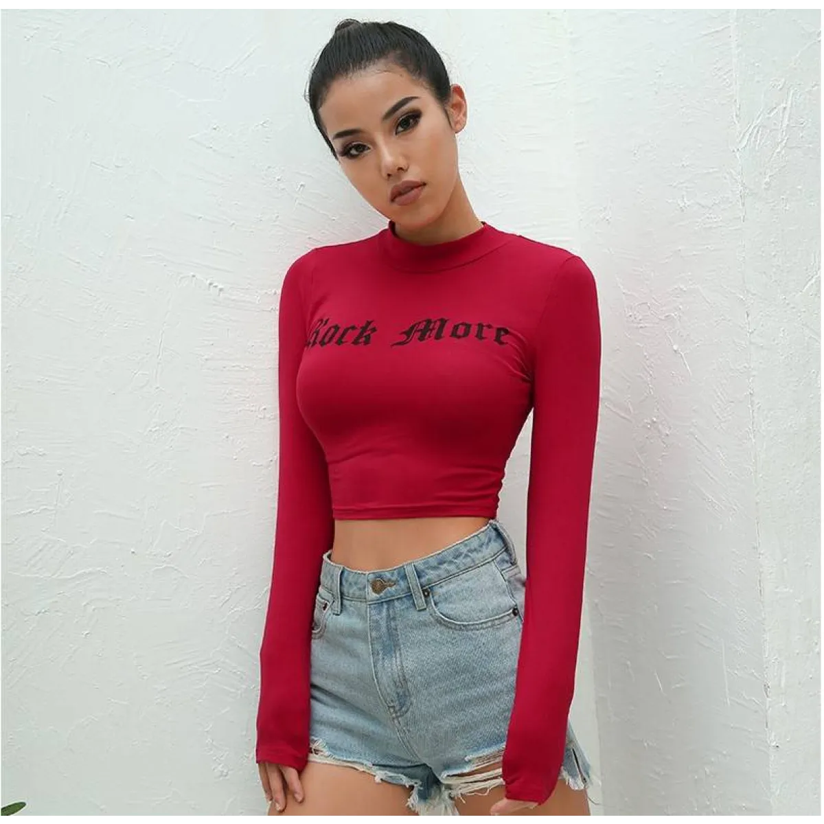 Rock More Crop Top - -